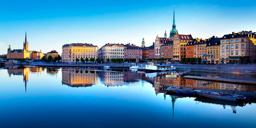 Enjoying cruises around the Swedish and Danish capitals