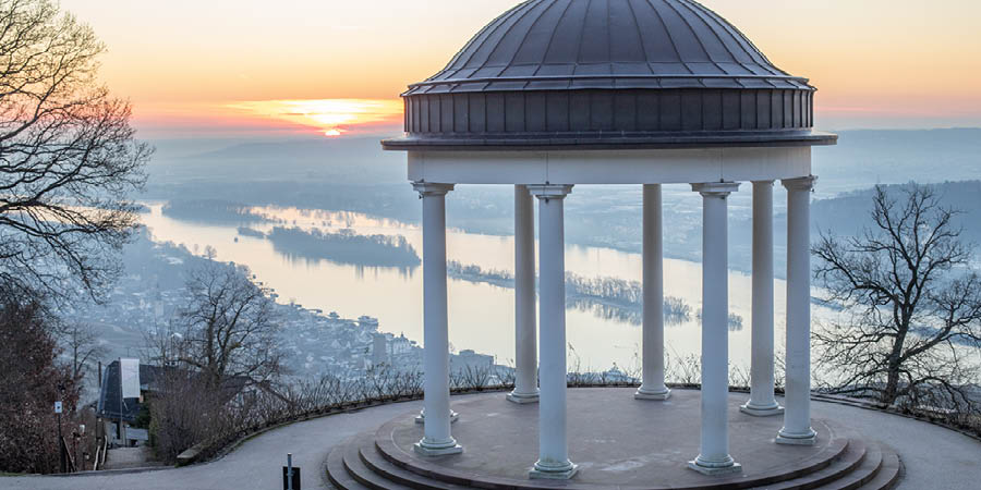 Sailing through the spectacular Rhine Gorge